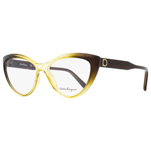 Salvatore Ferragamo Cateye Eyeglasses SF2853 250 Brown Gradient 56mm 2853